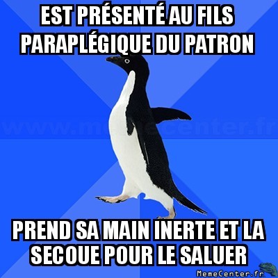 Heu ... bonjour ...