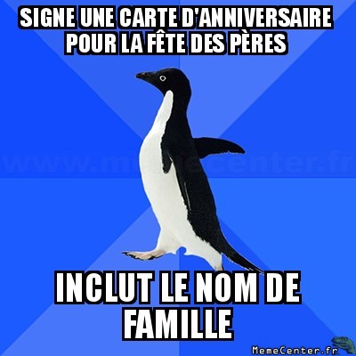 Carte pour son père