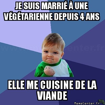 Elle fait des efforts