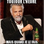 Quelle heure est-il?