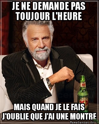 Quelle heure est-il?