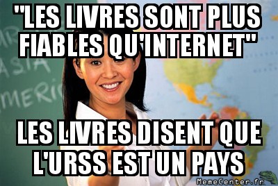 Faites confiance aux bouquins