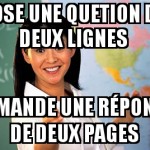 Logique des profs