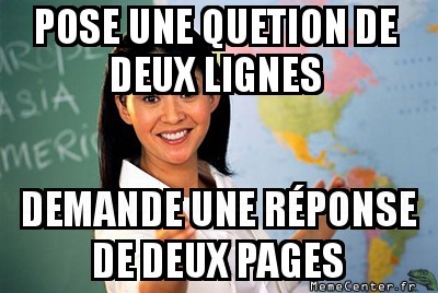 Logique des profs