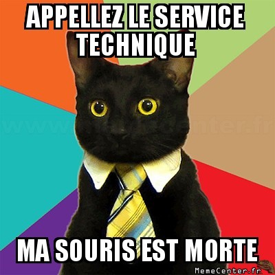 Besoin du service technique