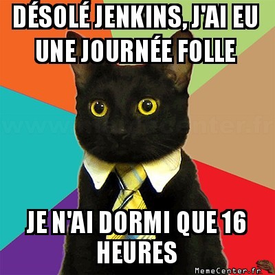 Pas assez dormi