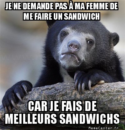 Comme ça c'est pas misogyne