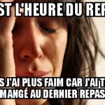 Pas faim :(