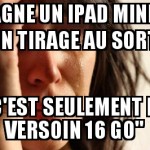 Je voulais pas cette version