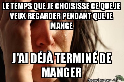 Trop de temps à choisir
