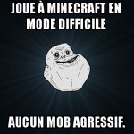 Alone In Minecraft