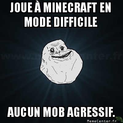 Alone In Minecraft