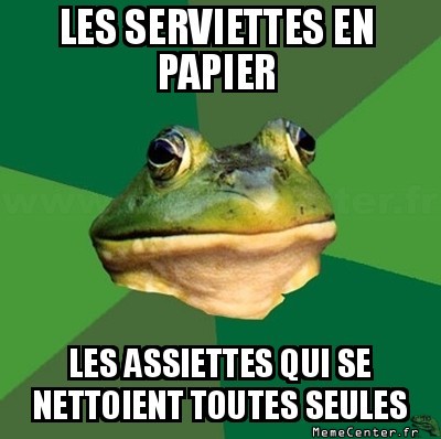 Pas de vaisselle