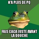 Quand y'a plus de PQ