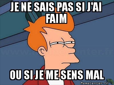 Faim ou pas ?