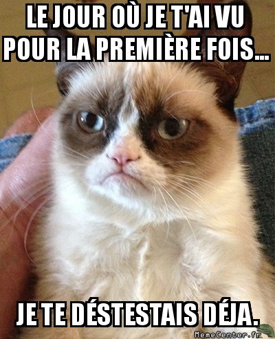 je le savais