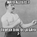 Mayo allégée
