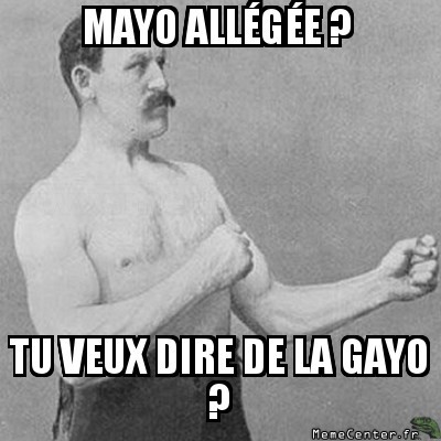 Mayo allégée