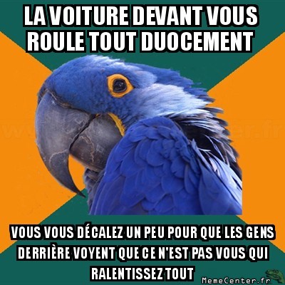 C'est pas moi, c'est pas moi !