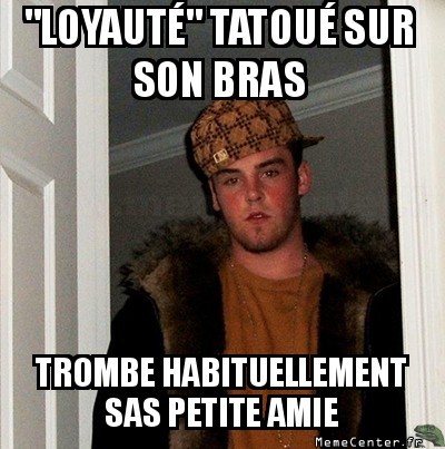 Tatouage de débile