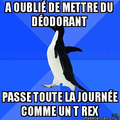 Oubli de déo