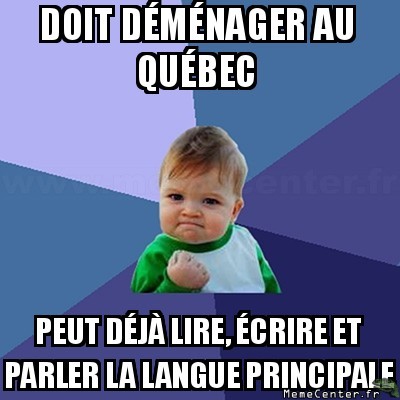 Démanagement réussi