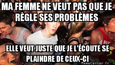 Ah, c'est ce qu'elles veulent