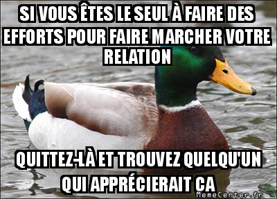 Effort dans la relation