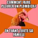 Pauvre plombier...