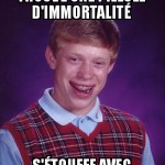 Dommage....