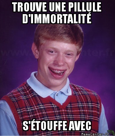 Dommage....