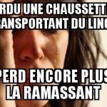 Chaussette perdue