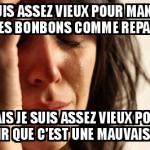 Un repas de bonbon