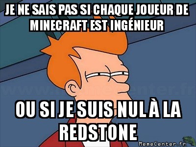 Mincraft redstone