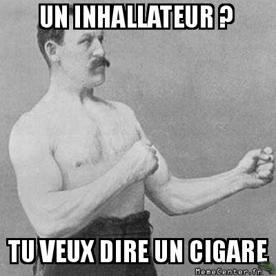 Inhallateur d'homme