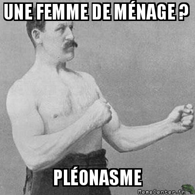 Femme de ménage
