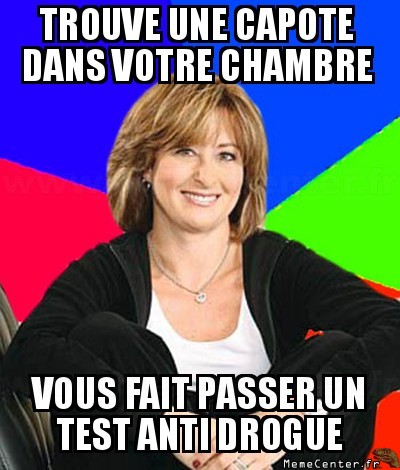 Non maman !