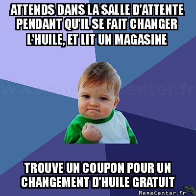 Et c'est gratuit !