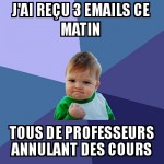 3 bonnes nouvelles