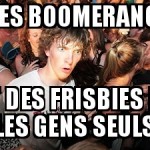 Boomerang ou freesbie