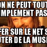 Musique sur le net