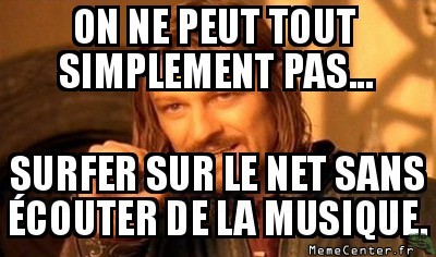 Musique sur le net