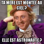 Le ciel, c'est pas la même chose pour tout le monde...