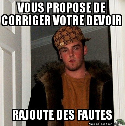 Les corrections