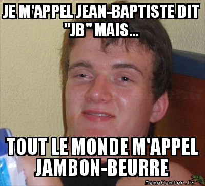Je m'appel
