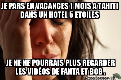 Les vacances ou l'ordi ?