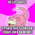 Un peu de retard...