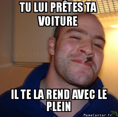 Avec le plein