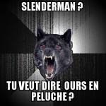 Je dors sans peluches maintenant...