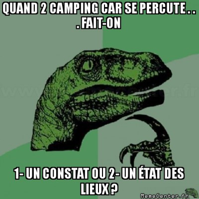 Crash de camping car